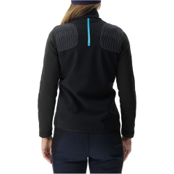 UYN Spire Softshellweste Damen black/blue danube XL