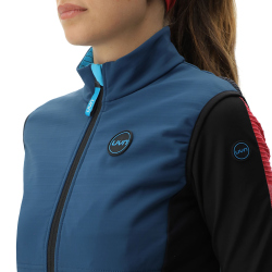 UYN Spire Softshellweste Damen blue poseidon/black XL