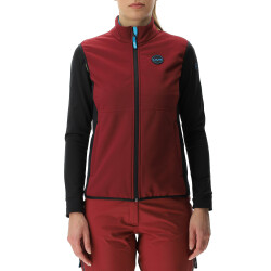 UYN Spire Softshellweste Damen sofisticated red/black XS