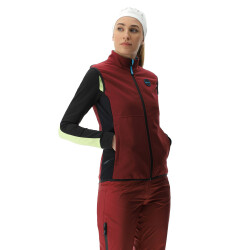 UYN Spire Softshellweste Damen sofisticated red/black XS