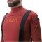 UYN Nival 2nd Layer langarm Ski-Funktionsshirt Herren sofisticated red/orange shiny S