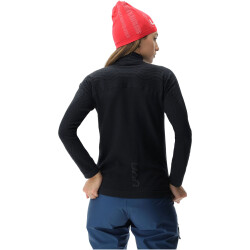UYN Nival 2nd Layer langarm Ski-Funktionsshirt Damen black/charcoal M