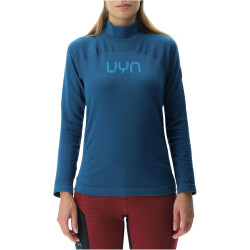 UYN Nival 2nd Layer langarm Ski-Funktionsshirt Damen blue...