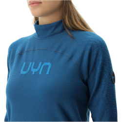 UYN Nival 2nd Layer langarm Ski-Funktionsshirt Damen blue poseidon/atlantic XS