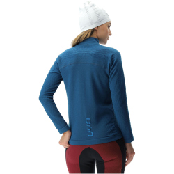 UYN Nival 2nd Layer langarm Ski-Funktionsshirt Damen blue poseidon/atlantic XS