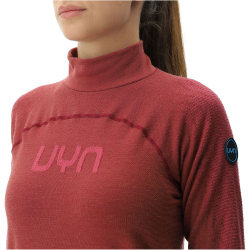 UYN Nival 2nd Layer langarm Ski-Funktionsshirt Damen sofisticated red/geranium XS