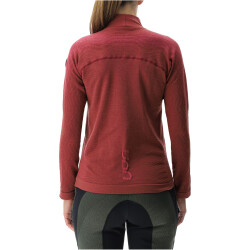UYN Nival 2nd Layer langarm Ski-Funktionsshirt Damen sofisticated red/geranium M