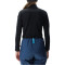 UYN Nival 2nd Layer 1/2-Zip Ski-Funktionsshirt Damen black/charcoal XS
