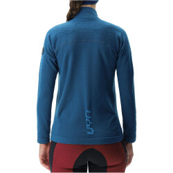 UYN Nival 2nd Layer 1/2-Zip Ski-Funktionsshirt Damen blue poseidon/atlantic M