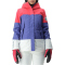 UYN Natyon Snowqueen Full-Zip Skijacke Damen pink yarrow/blue iris/optical white XS