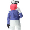 UYN Natyon Snowqueen Full-Zip Skijacke Damen pink yarrow/blue iris/optical white XS
