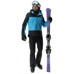 UYN Impervious Full-Zip Ski-Jacke Herren black/blue danube M
