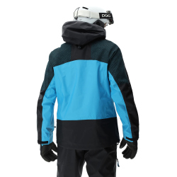 UYN Impervious Full-Zip Ski-Jacke Herren black/blue danube M