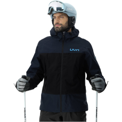 UYN Impervious Full-Zip Ski-Jacke Herren deep blue/black S