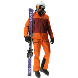UYN Impervious Full-Zip Ski-Jacke Herren scarlet ibis/sofisticated red S