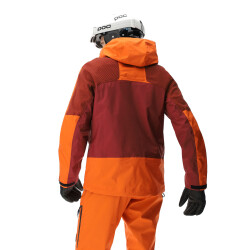 UYN Impervious Full-Zip Ski-Jacke Herren scarlet ibis/sofisticated red S