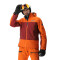 UYN Impervious Full-Zip Ski-Jacke Herren scarlet ibis/sofisticated red S