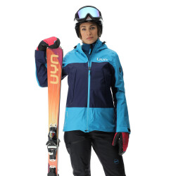 UYN Impervious Full-Zip Ski-Jacke Damen blue danube/deep...