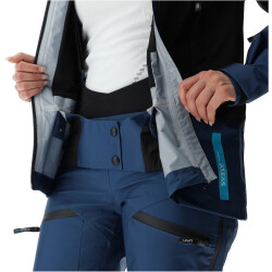 UYN Impervious Full-Zip Ski-Jacke Damen blue poseidon/black XS