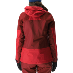 UYN Impervious Full-Zip Ski-Jacke Damen geranium/sofisticated red XL
