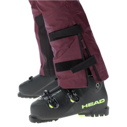 UYN Impervious Skihose mit Trägern Herren sofisticated red/black S