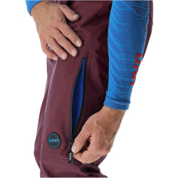 UYN Impervious Skihose mit Trägern Herren sofisticated red/black S