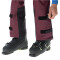 UYN Impervious Skihose mit Trägern Herren sofisticated red/black S