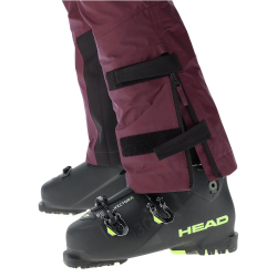 UYN Impervious Skihose mit Tr&auml;gern Herren sofisticated red/black L