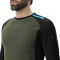 UYN Crossover langarm Trainingsshirt Herren deep forest/black S