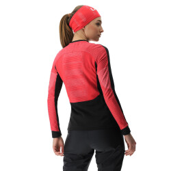 UYN Crossover Outdoor Langarmshirt Damen geranium/black XS