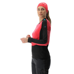 UYN Crossover Outdoor Langarmshirt Damen geranium/black XS