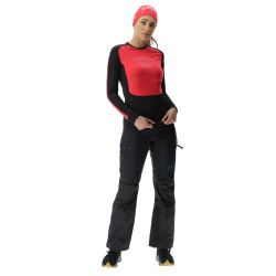 UYN Crossover Outdoor Langarmshirt Damen geranium/black M