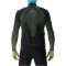 UYN Running Exceleration Windproof Zip-Up Laufshirt Herren black/lime M