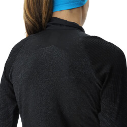 UYN Running Exceleration Wind Zip-Up Laufshirt Damen black/cloud M