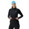 UYN Running Exceleration Wind Zip-Up Laufshirt Damen black/cloud M
