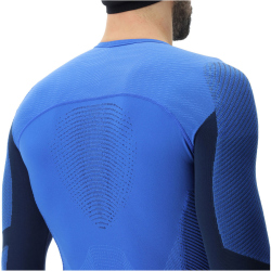 UYN Running PB42 langarm Laufshirt Herren strong blue/peacot S