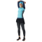 UYN Running PB42 langarm Laufshirt Damen blue radiance/peacot XS