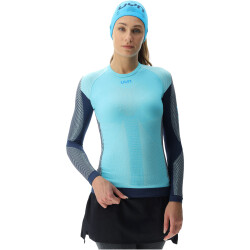 UYN Running PB42 langarm Laufshirt Damen blue radiance/peacot M