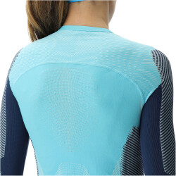 UYN Running PB42 langarm Laufshirt Damen blue radiance/peacot M