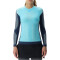 UYN Running PB42 langarm Laufshirt Damen blue radiance/peacot M