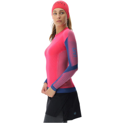 UYN Running PB42 langarm Laufshirt Damen purple/true navy XS