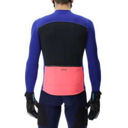 UYN Biking Lightspeed Fahrrad-Trikot Herren sodalite blue/pink fluo S