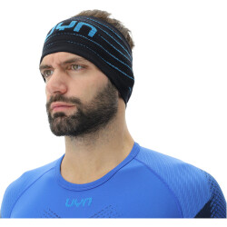 UYN Rapid Stirnband black/atlantic 1 (54-58 cm)