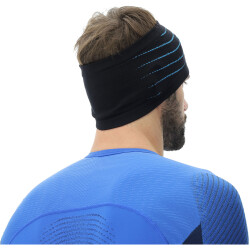UYN Rapid Stirnband black/atlantic 1 (54-58 cm)