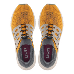 UYN Nature Tune Vibram wasserfeste Slip-on Sneaker aus Merinowolle Herren mustard/grey 39