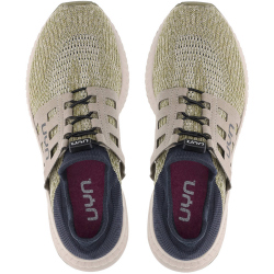 UYN Nature Tune Vibram wasserfeste Slip-on Sneaker aus Merinowolle Herren olive melange/anthracite 39