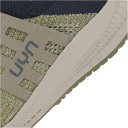 UYN Nature Tune Vibram wasserfeste Slip-on Sneaker aus Merinowolle Herren olive melange/anthracite 39