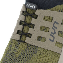 UYN Nature Tune Vibram wasserfeste Slip-on Sneaker aus Merinowolle Herren sage/carbon 39