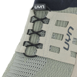 UYN Nature Tune Vibram wasserfeste Slip-on Sneaker aus Merinowolle Herren sand/carbon 39