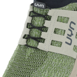 UYN Nature Tune Vibram wasserfeste Slip-on Sneaker aus Merinowolle Damen green melange/anthracite 36